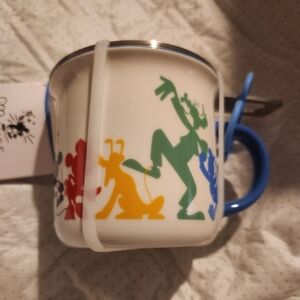 Disney Multicolor Character Mug & Stencils